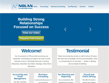 Tablet Screenshot of nolanaccounting.com